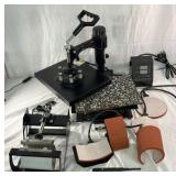Heat Press Machine Combo T Shirt Mug Hat Press Bundle