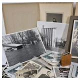 Large Lot Vintage Black & White Photographs Snapshots Portraits Ephemera