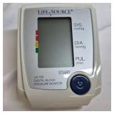 LifeSource Blood Pressure Monitor – Advanced Manual Inflate Digital Unit