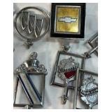 Vintage Car Emblem Hood Ornament Badge Lot