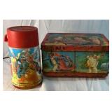 Vintage Dukes of Hazzard Metal Lunchbox Thermos – General Lee TV Series