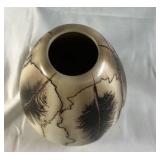 Horsehair Pottery Vase
