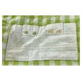 Patchwork Gingham Quilted Blanket