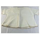 Tru Vintage Baby Outfit with Bonnet – Cream Embroidered Dress Set