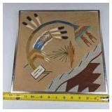 Southwestern Decor Lot – Framed Art, Sand Art, and Decor Pieces