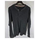 Men’s Thermal Shirt Lot XL Long Sleeve Waffle Knit Henley GAP Old Navy Bundle