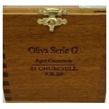 Wooden Cigar Box Lot – Oliva, Torano, Village Natural, ect.