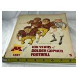 1981 Golden Gopher Football 100 Years Program Minnesota