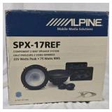 Alpine SPX-17REF Component Speaker System 6.5" 2-Way Set