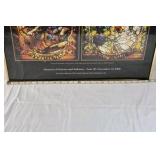 1989 The Treasures of Tiffany Poster – Chicago Tribune Framed Print