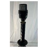 Elephant Base Table Lamp with Twisted Column