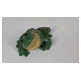 Frog Figurine Lot – Mixed Materials