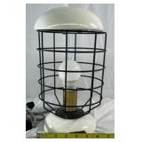 Hearth & Hand with Magnolia Table Lamp – Metal Cage Design White Base