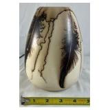 Horsehair Pottery Vase