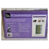 Pet Supplies Lot – Inflatable Collar Play Pen Grooming Kit