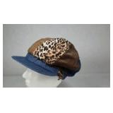 Lot of Women’s Hats Mixed Styles Knit Tweed Animal Print Caps