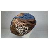 Lot of Women’s Hats Mixed Styles Knit Tweed Animal Print Caps