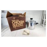 Wear-Ever Chicken Bucket Low Pressure Fryer with Manual and Box