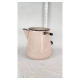 Pink Enamelware Cowboy Coffee Pot