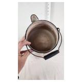 Pink Enamelware Cowboy Coffee Pot