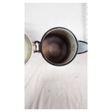 White Enamel Coffee Percolator