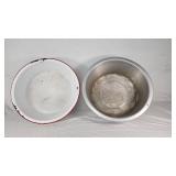 Enamel and Aluminum Bowls