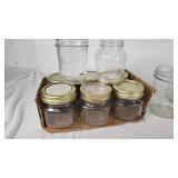 Lot of Canning Jars