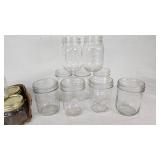 Lot of Canning Jars