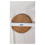 Glass Dome Cake Dish with Wooden Base