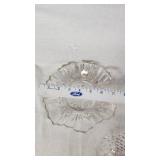 Glass Serving Dishes Set Including Various Shapes and Designs