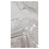 Glass Serving Dishes Set Including Various Shapes and Designs