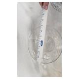 Vintage Cut Glass Bowls and Amber Glass Dish