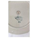 Vintage Glass Serving Trays and Ebb Tide by Red Wing Dish