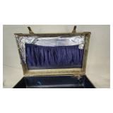 Vintage Suitcases with Striped and Textured Designs