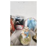 Holiday Decorations and Accessories including LED String Lights, Figurines, and Ornaments