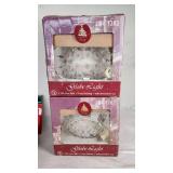 Holiday lighting collection including GE Holiday Classics 100 Lights Super Sphere, Enchanted Forest Globe Light, and LED light sets