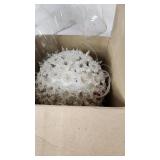 Holiday lighting collection including GE Holiday Classics 100 Lights Super Sphere, Enchanted Forest Globe Light, and LED light sets