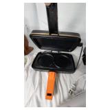 Hamilton Beach DoubleMAC Sandwich Maker and Other Kitchen Appliances including Toastmaster Crock Pot, Presto Electric Skillet, and Vintage Climax Meat Grinder