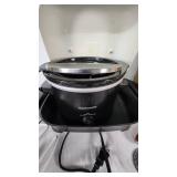 Hamilton Beach DoubleMAC Sandwich Maker and Other Kitchen Appliances including Toastmaster Crock Pot, Presto Electric Skillet, and Vintage Climax Meat Grinder