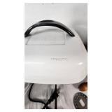 Hamilton Beach DoubleMAC Sandwich Maker and Other Kitchen Appliances including Toastmaster Crock Pot, Presto Electric Skillet, and Vintage Climax Meat Grinder