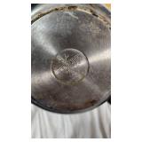 Assorted Kitchenware Items Including Mirro and Revere Ware Pots, T-fal Pan, Rubbermaid Ice Cube Tray, and Decorative Canister