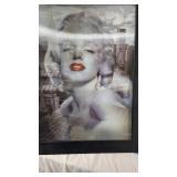 Marilyn Monroe Framed Lenticular Holo Print
