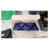 Shotgun Ammunition and Accessories Lot including Choke Tubes, MTM Case-Gard Boxes, and Various Shells