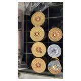 Shotgun Ammunition and Accessories Lot including Choke Tubes, MTM Case-Gard Boxes, and Various Shells