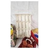 Vintage Toys including Duck Feeding Bank, Crayons, and Miscellaneous Toys