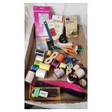 Sewing Kit with Threads, Needles, and Accessories