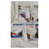 Fairway Needlecraft Quilt Blocks and Bucilla Special Edition Stamped Pillow