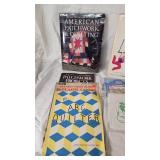 Quilting and Crochet Craft Book Collection including Better Homes and Gardens American Patchwork & Quilting, Stitch Something Special, and 150 Favorite Crochet Designs