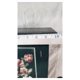 Decorative Wooden Cabinet, Bunny-Themed Box, and Miscellaneous Decor Items