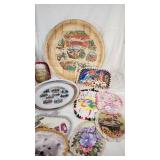 Souvenir Plates and Doilies Collection